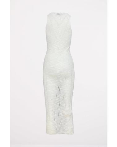 VESTIDO PINKO SAMMY ABITO FIAMMATO BLANCO Z05 Z05