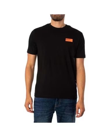 EMPORIO ARMANI T-SHIRT POUR HOMME DE COULEUR NOIRE NEGRO