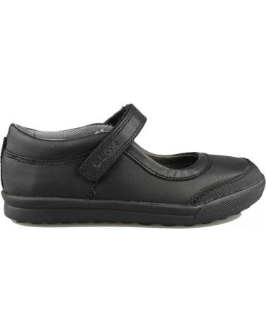 girl shoes GEOX COLEGIAL NINA CARNIVAL VIT LISCO NEGRO