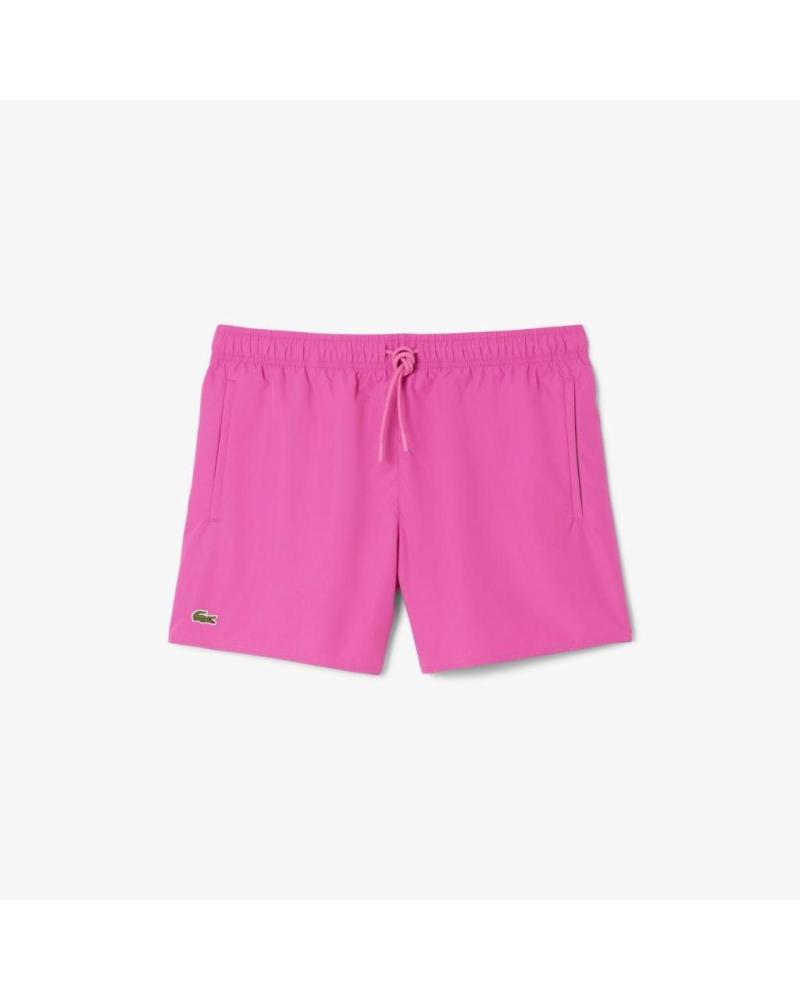 COSTUME DA BAGNO CORTO LACOSTE UOMO ROSA MALVA MALVA