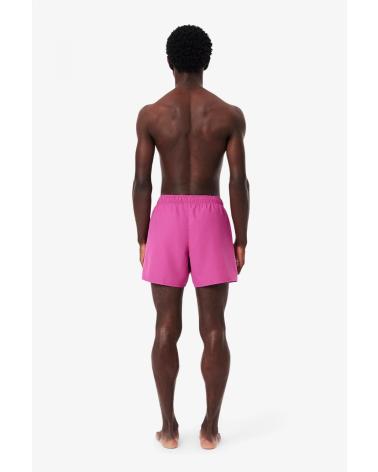 COSTUME DA BAGNO CORTO LACOSTE UOMO ROSA MALVA MALVA
