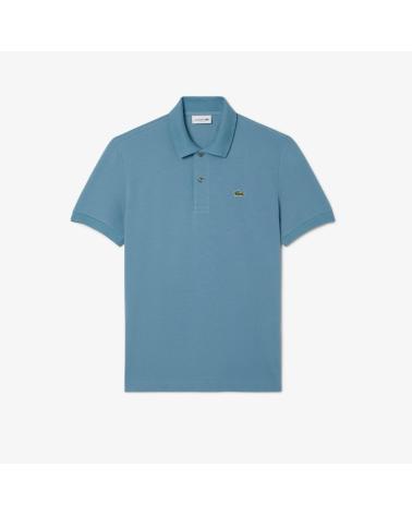 LACOSTE POLO CLASSIC FIT LIGHT DE MANGA CORTA CUELLO ACANALADO LMSTON AZUL LMSTON