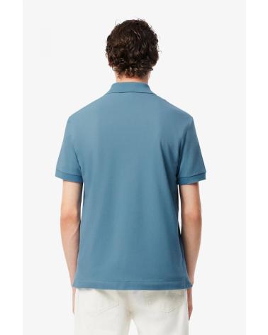 LACOSTE POLO CLASSIC FIT LÉGER MANCHES COURTES COL CÔTELÉ LMSTON BLEU LMSTON