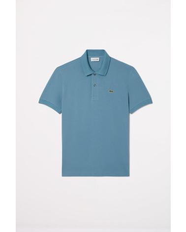 LACOSTE POLO CLASSIC FIT LÉGER MANCHES COURTES COL CÔTELÉ LMSTON BLEU LMSTON