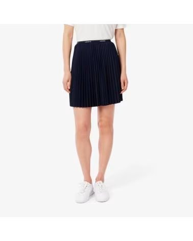 LACOSTE PLISSIERTER ROCK JF1403 1000135631 DUNKELBLAU DAMEN NVYBLU