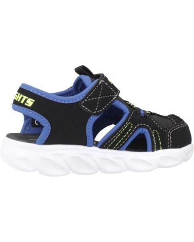 SKECHERS SANDALIAS NINO MODELO HYPNO-SPLASH COLOR NEGRO BLLM