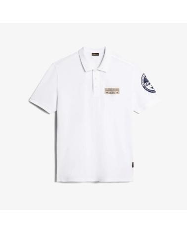 POLO NAPAPIJRI E AMUNDSEN BLANCO WHITE