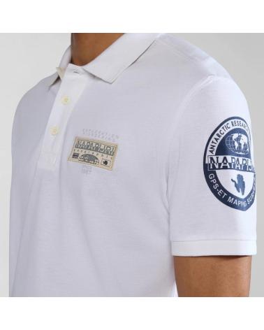 POLO NAPAPIJRI E AMUNDSEN BLANCO WHITE