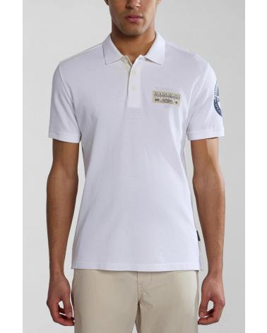 POLO NAPAPIJRI E AMUNDSEN BLANCO WHITE