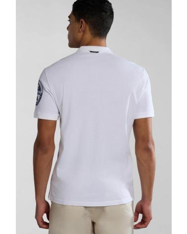 POLO NAPAPIJRI E AMUNDSEN BLANCO WHITE