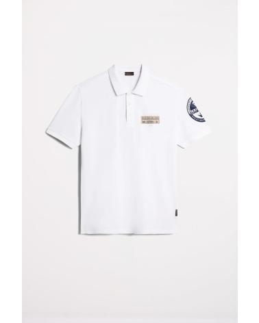 POLO NAPAPIJRI E AMUNDSEN BLANCO WHITE