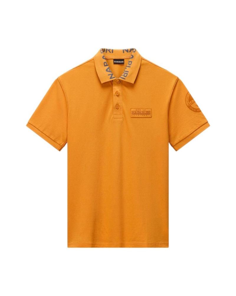 -NAPAPIJRI-POLOS-HOMBRE-MODELO-E-AMUNDSEN-COLOR-NARANJA-APRCOT