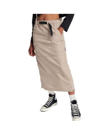 -CONVERSE-FALDAS-MUJER-MODELO-LONG-WOVEN-CARGO-SKIRT-COLOR-MARRON-CLAR-VNTCRG