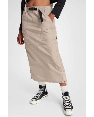 -CONVERSE-FALDAS-MUJER-MODELO-LONG-WOVEN-CARGO-SKIRT-COLOR-MARRON-CLAR-VNTCRG