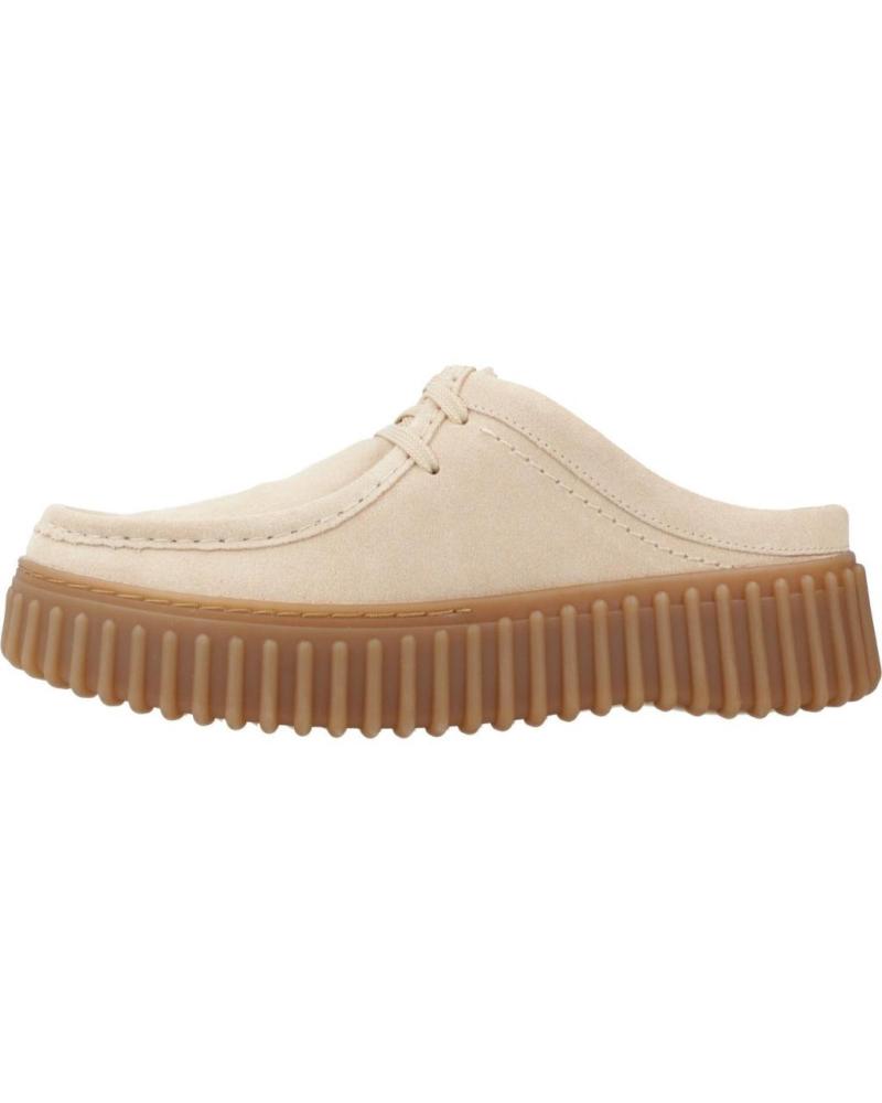 CLARKS ZAPATOS CASUAL MUJER MODELO TORHILL MULE COLOR BEIS ECRU