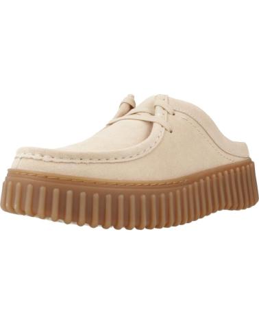 CLARKS ZAPATOS CASUAL MUJER MODELO TORHILL MULE COLOR BEIS ECRU