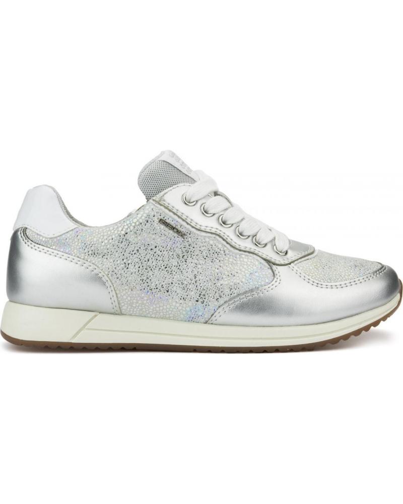 Scarpe sport per Bambina GEOX ZAPATILLAS JENSEA W GREY