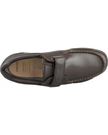Scarpe per Bambino GEOX JW SNAKEN COLEGIAL NINO MARRON