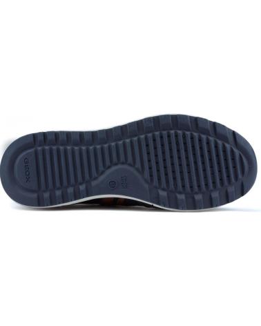 Scarpe sport per Bambino GEOX ZAPATILLAS ALBEN NAVYCOGNAC
