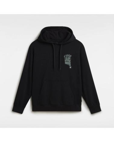 FELPA CON CAPPUCCIO VANS OFF THE WALL SKOOL DOODLE RELAXED FIT NERA BLACK