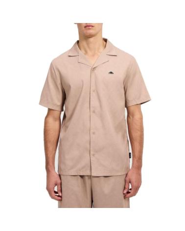 CAMISA CASUAL ELLESSE ORVIETA LIGHT BROWN MULTICOLOR