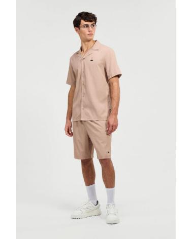 CAMISA CASUAL ELLESSE ORVIETA LIGHT BROWN MULTICOLOR