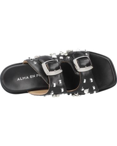ALMA EN PENA SANDALIAS MUJER MODELO V251804 COLOR NEGRO BLACK