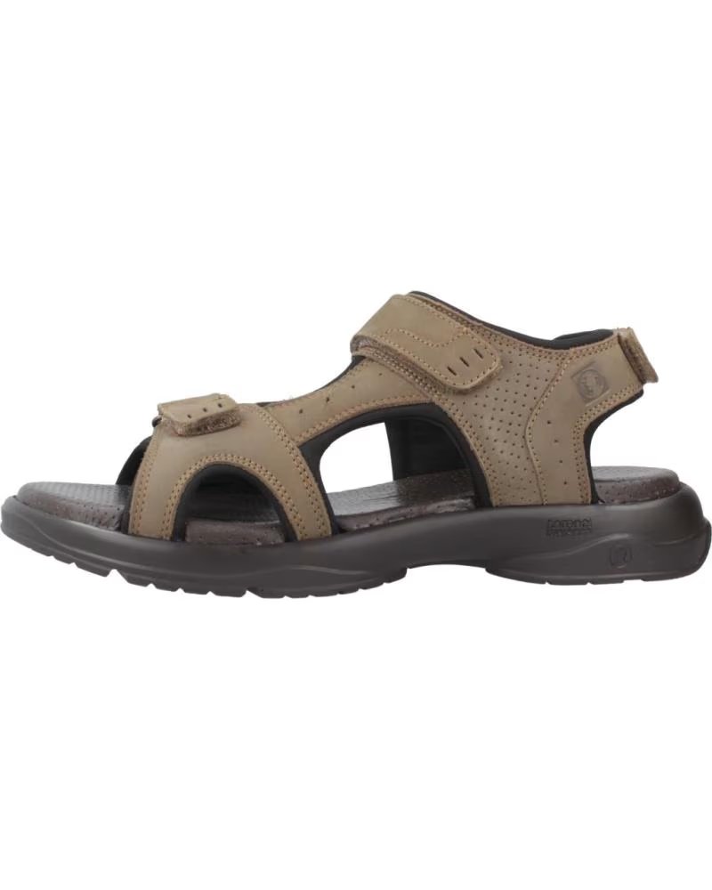 CORONEL TAPIOCCA SANDALIAS 080-C-627 EN MARRON PARA HOMBRE 56 NOBUCK KAKI
