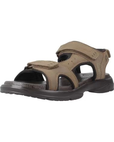 CORONEL TAPIOCCA SANDALIAS 080-C-627 EN MARRON PARA HOMBRE 56 NOBUCK KAKI