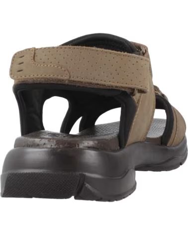 CORONEL TAPIOCCA SANDALIAS 080-C-627 EN MARRON PARA HOMBRE 56 NOBUCK KAKI