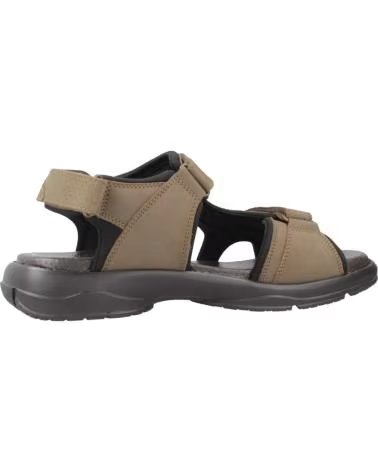 CORONEL TAPIOCCA SANDALIAS 080-C-627 EN MARRON PARA HOMBRE 56 NOBUCK KAKI