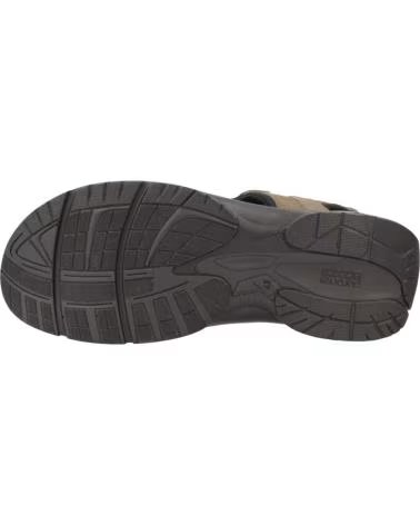 CORONEL TAPIOCCA SANDALIAS 080-C-627 EN MARRON PARA HOMBRE 56 NOBUCK KAKI