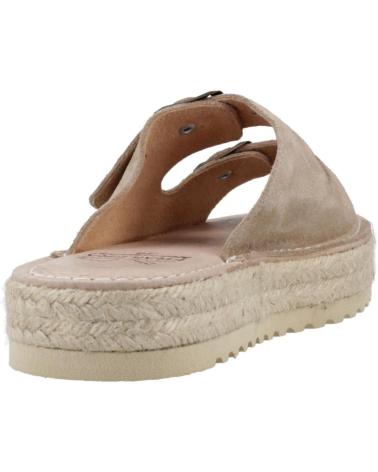 FRAILERA SANDALIAS TIPO FRAILERA MODELO YOLI CON PLATAFORMA PIEDRA