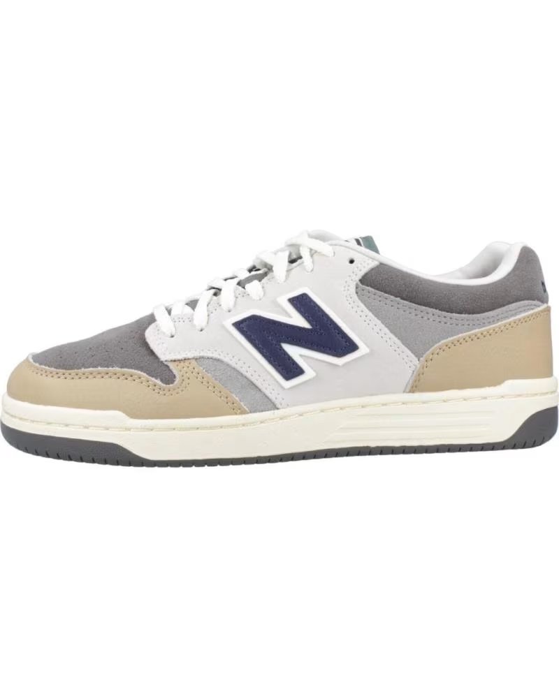 NEW BALANCE ZAPATILLAS 480 RETRO BASKETBALL BEIGE LGB