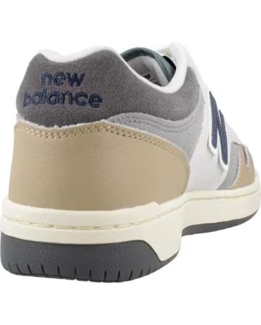 NEW BALANCE ZAPATILLAS 480 RETRO BASKETBALL BEIGE LGB