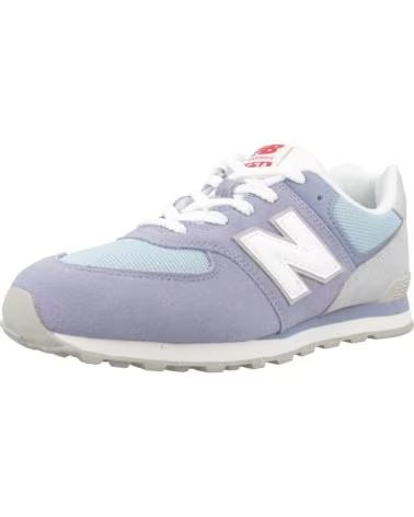 NEW BALANCE SNEAKER GC574V1 VIOLETT BLAU GRAU JUNIOR BLG