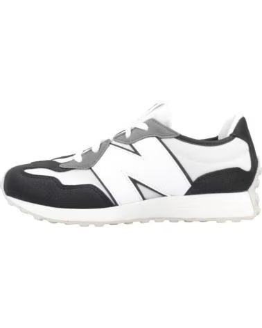 NEW BALANCE SNEAKER 327 KIDS BLACK WHITE GX