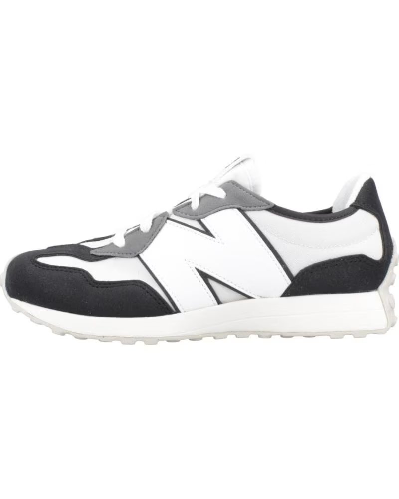 NEW BALANCE SNEAKER 327 KIDS BLACK WHITE GX