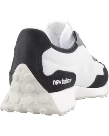 NEW BALANCE SNEAKER 327 KIDS BLACK WHITE GX