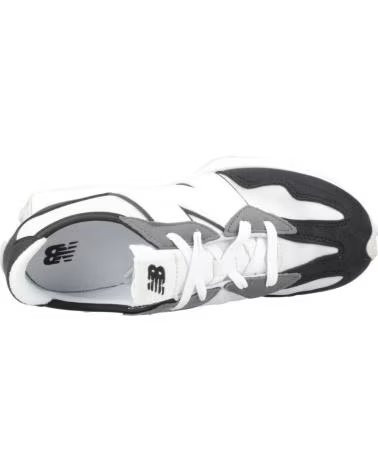 NEW BALANCE SNEAKER 327 KIDS BLACK WHITE GX