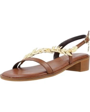 CARYATIS SANDALIAS MUJER MODELO 662609C COLOR MARRON BRWNGLD