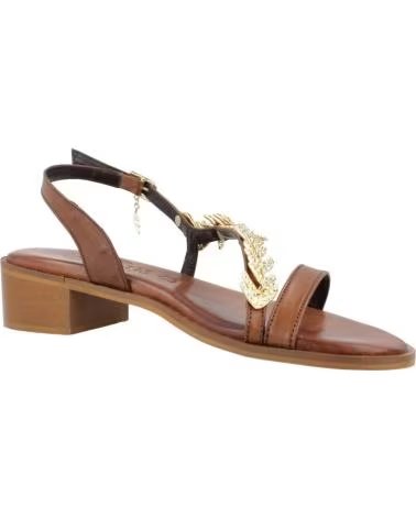 CARYATIS SANDALIAS MUJER MODELO 662609C COLOR MARRON BRWNGLD