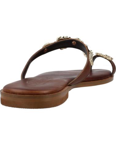 CARYATIS SANDALIAS CARYATIS 621326C CON DETALLE DE PEDRERÍA BROWN