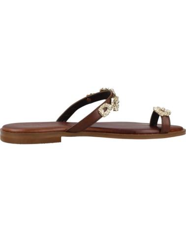 CARYATIS SANDALIAS CARYATIS 621326C CON DETALLE DE PEDRERÍA BROWN