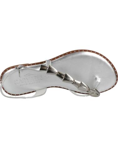 CARYATIS SANDALIAS CARYATIS 621606C DE DEDO CON TIRA AJUSTABLE SILVER