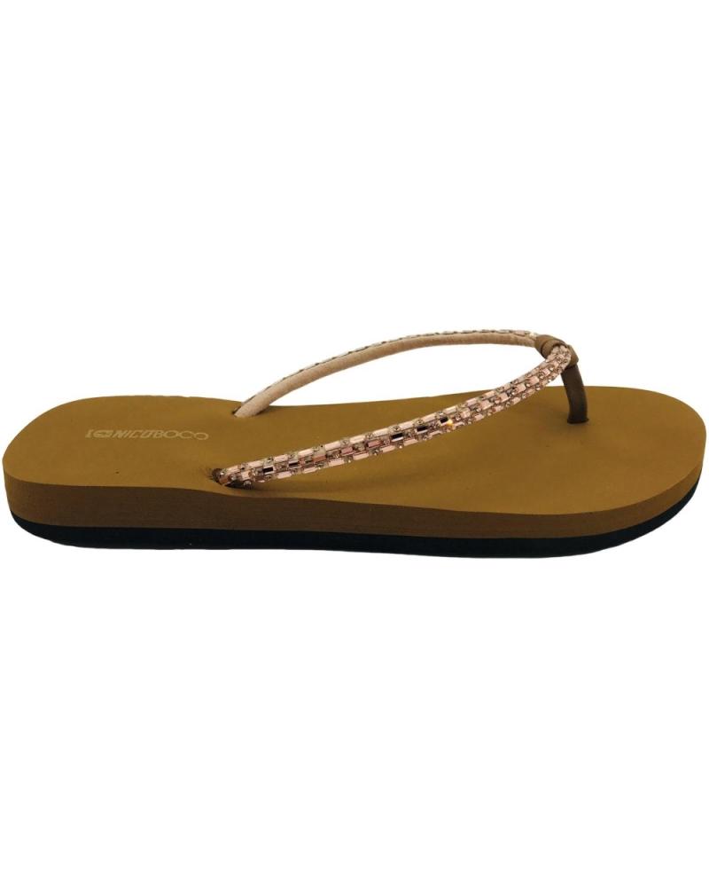NICOBOCO CHANCLA AGUA MUJER CRYSTAL 42-012 020 MARRON