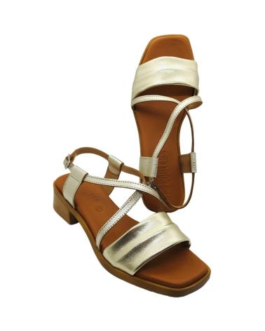 JORDANA SANDALIA PIEL MUJER 4454 PLATINO