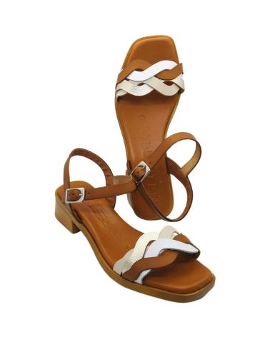 JORDANA SANDALIA PIEL MUJER 4456 CUERO