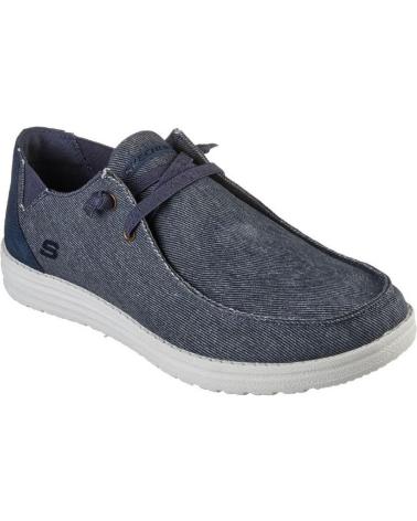 Zapatos-de-vestir-para-hombre-SKECHERS-66387-LONAS-DE-HOMBRE-AZUL-MARINO