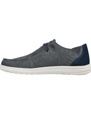 Zapatos-de-vestir-para-hombre-SKECHERS-66387-LONAS-DE-HOMBRE-AZUL-MARINO